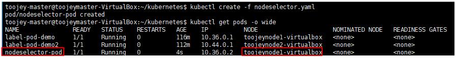 nodeselector